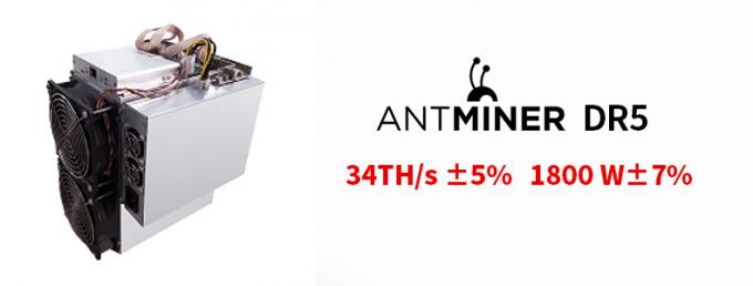 La plupart de mineur populaire Machine d'Antminer Dr5 d'exploitation de pièce de monnaie de DCR pour la promotion