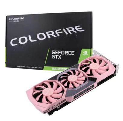 qualité  GTX1660 Super RTX2060 Colorful Graphics Cards 6GB 192bit usine