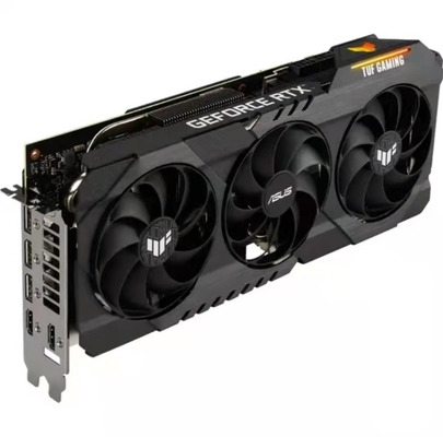 JEU des cartes graphiques TUF GeForce RTX3080 O12G de GDDR6X ASUS