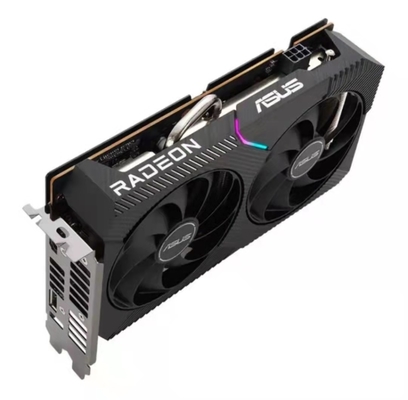 DOUBLE RX6500XT O4G 64bit fan AMD RADEON RX 6500 XT de double de 4GB