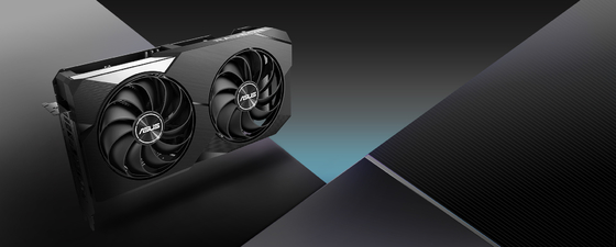Double fan Asus double Rx6600 8g 128bit