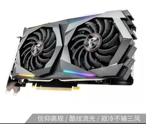 Doubles jeu superbe X 6GB 192bit de la fan MSI Geforce Gtx 1660