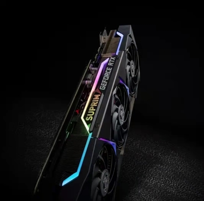 Supersaurus des cartes graphiques 384bit 3080 de NVIDIA MSI X 12G 384bit