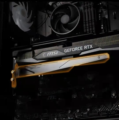 DP HDMI du TRIO 12G du JEU X de Ti des cartes graphiques 3080 de 384bit MSI