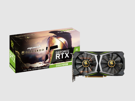 cartes graphiques 2060 d'exploitation de 1470/1695MHz MANLI GeForce RTX M2435 N537
