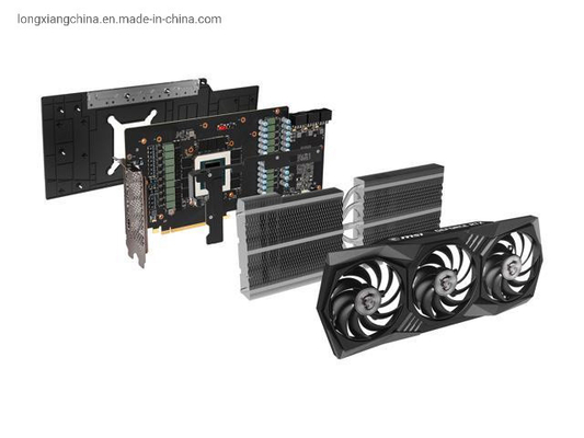 Carte graphique visuelle 3080TI d'ordinateur de la carte graphique Rtx3080 4kg de DirectX 11