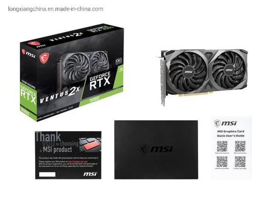 De MSI carte graphique 319x140x70MM non Lhr Rtx 3060ti 8g Gddr6