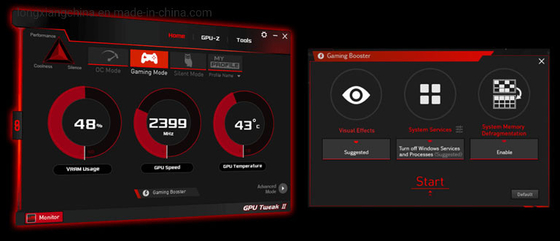 Nvidia 8g Msi Geforce Rtx 3060 cartes graphiques Lhr Gddr6 d'exploitation